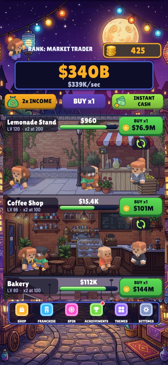 Penny Empire: Night Market theme